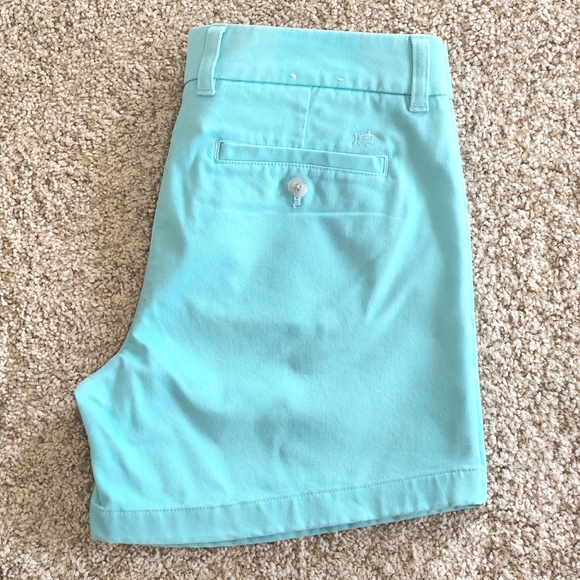 Southern Tide Caroline 5-inch Inseam Chino Shorts Size 6 Color Sky Blue - Picture 10 of 12